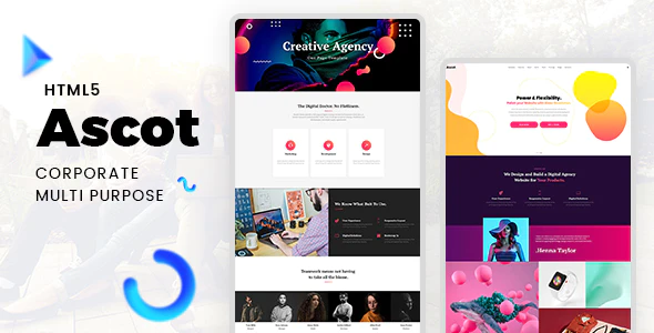 Ascot html template free download