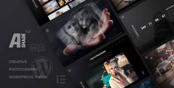 Ashade – v8.0 – Photography WordPress Theme Download