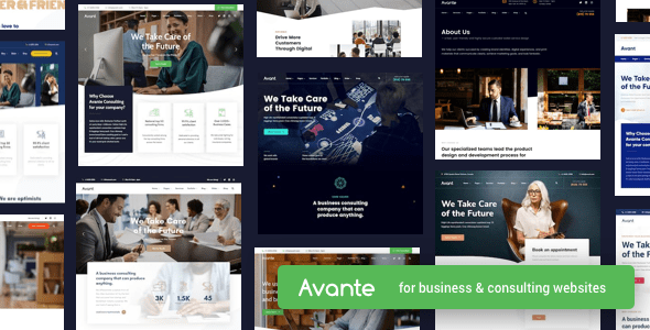 Avante v2.7.9 – Business Consulting WordPress Theme