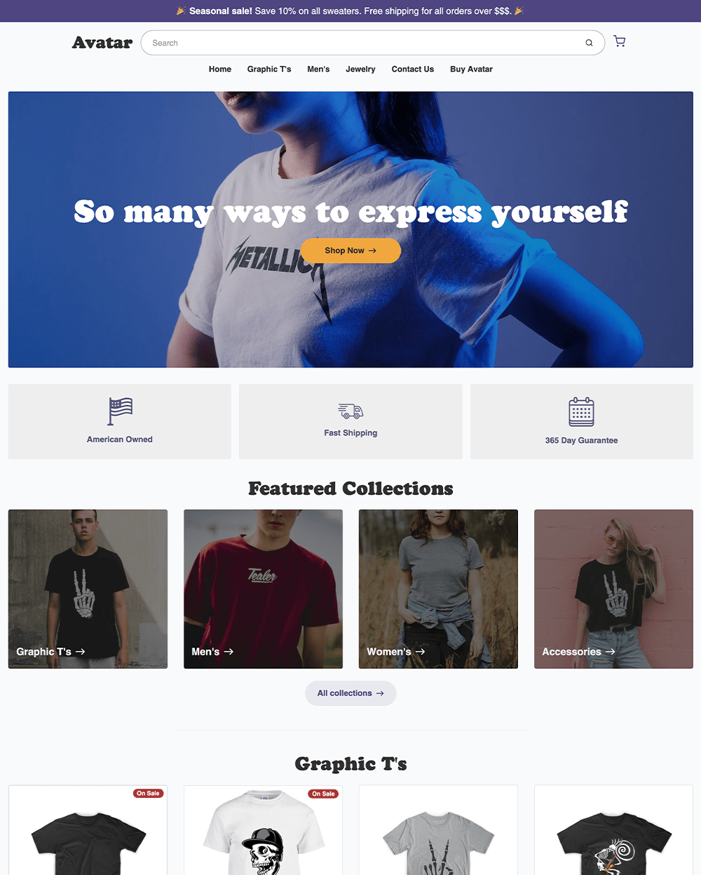 Avatar Shopify Theme v2.0.1 Download