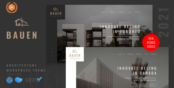 BAUEN V4.9 Architecture & Interior WordPress Theme Download