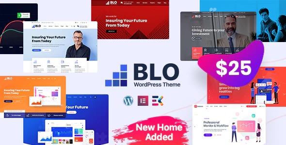 Blo – Corporate business WordPress theme – v4.0 