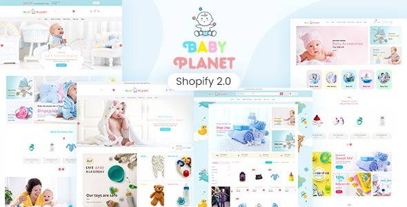 Baby Planet Nulled v1.7 – Kids Toys & Responsive Shopify Theme