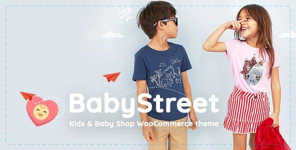 BabyStreet v1.6.3 – WooCommerce Theme for Kids Stores and Baby Shops Clothes and Toys Download