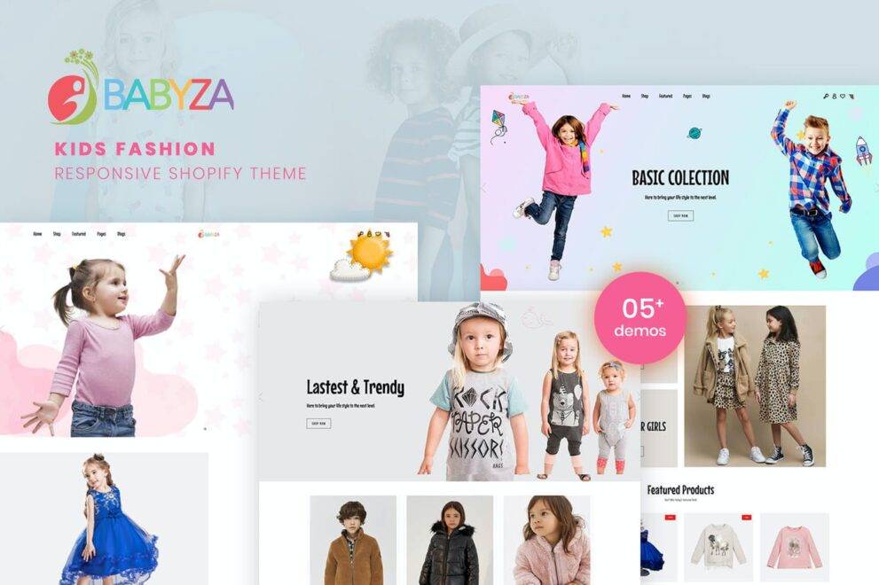 shopify theme Kids Fashion