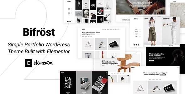 Bifrost v2.2.7 – Simple Portfolio WordPress Theme