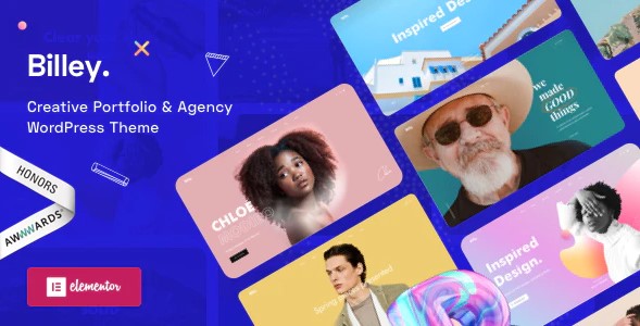 Billey v1.7.9 – Creative Portfolio & Agency Elementor WordPress Theme Download