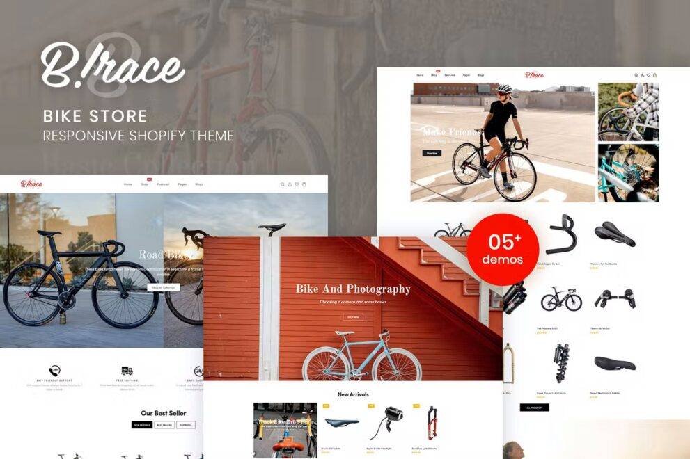 Birace v.1.0.0 – Bike Store Responsive Shopify Theme Download