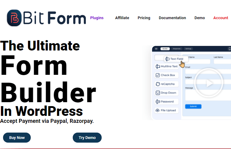 Bit Form Pro v2.6.4 WordPress Plugin Download (Updated)