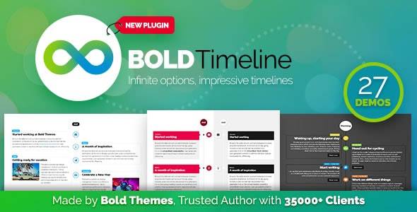 Bold Timeline – WordPress Timeline Plugin v.1.1.1