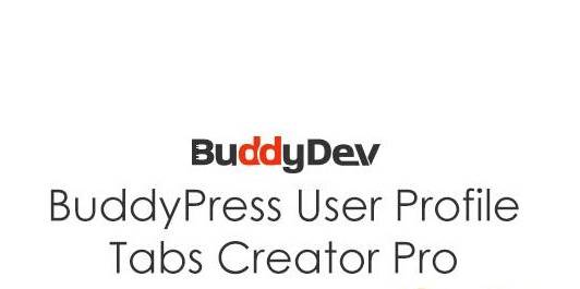 BuddyPress User Profile Tabs Creator Pro