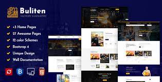 Buliten- Factory & Industry HTML Template Download