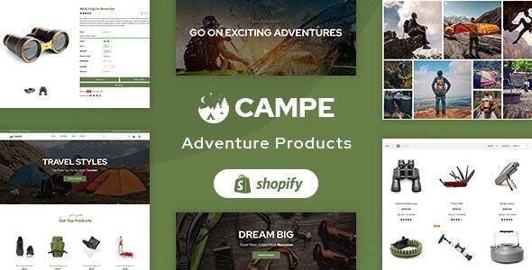 Camping Shopify Theme