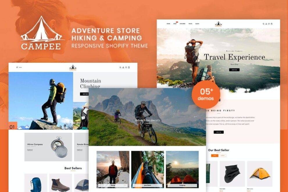 Camping Shopify Theme