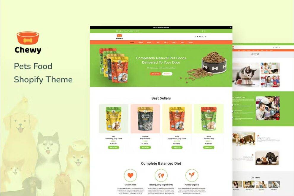 Pet Shop Shopify Theme