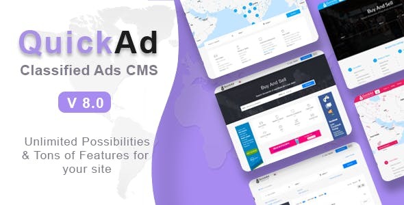 Quickad – v10.4 (Updated) – Classified Ads CMS | PHP Script