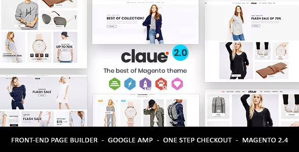 Claue Magento2 Theme v.1.9.10-  M2 Themes Download