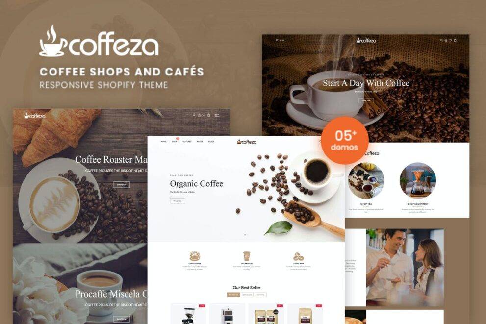 Coffeza – Best Coffee Shops and Cafe Shopify Theme v1.0.0