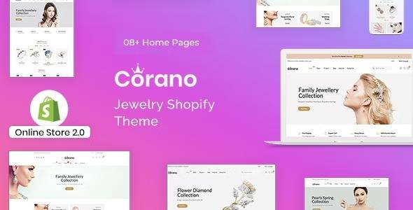 Corano v2.4.7 – Jewelry Store Shopify Theme Download