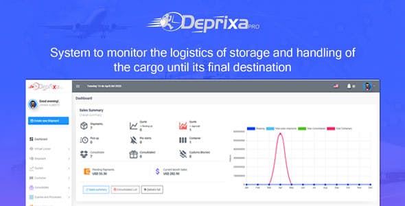 Courier Deprixa Pro – v7.6.0 (Updated) – Integrated Web-based Logistics System | WordPress