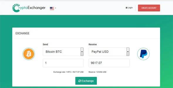 CryptoExchanger – v.4.1 – Advanced E-Currency Exchanger and Converter | Php Script