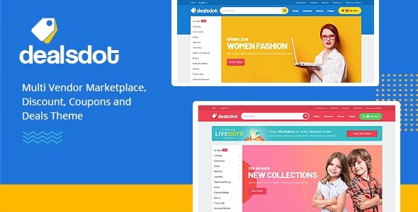 Dealsdot – v1.8.4 Multi Vendor Marketplace WordPress Theme Download