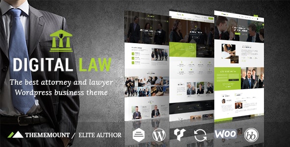 Digital Law – v12.5 Attorney & Legal Advisor Download | WordPress Theme