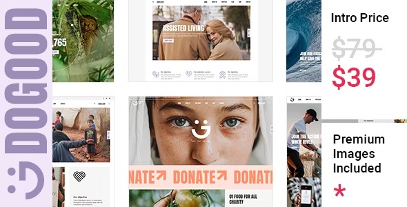 DoGood – v.1.0 Charity & Nonprofit WordPress Theme Download