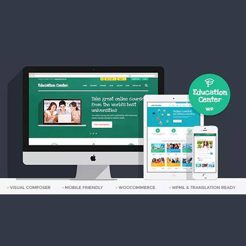 Education Center v3.6.5 – LMS Online University & School Courses Studying WordPress Theme Download (Updated)