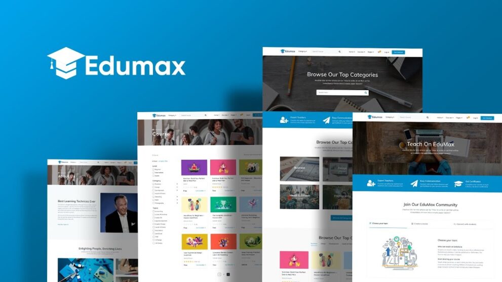 Edumax – v.2.1.0 – WordPress Theme To Build Online Course Portal Download