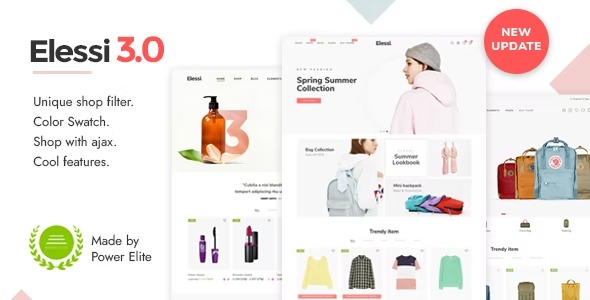 Elessi Responsive Shopify Theme v3.0.1 (Updated)