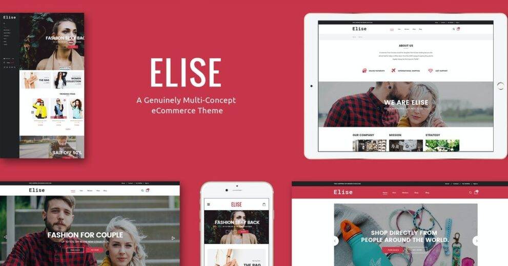 Elise v.2.0.0 – A Genuinely Multi-Concept Shopify Theme