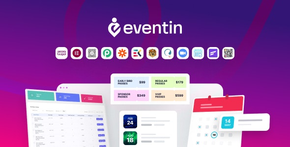 eventin pro Events Manager Tickets Selling Plugin for WooCommerce Nulled