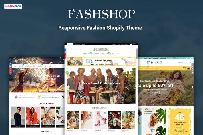 FashShop v.1.0.0 – Drag & Drop Bootstrap4 Shopify Theme Download