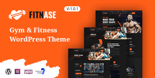 Fitnase – Gym And Fitness WordPress Theme v1.0.8