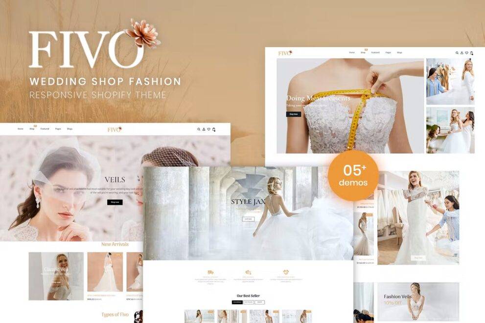 Fivo v.1.0.0 – Wedding Shop Fashion Shopify Theme