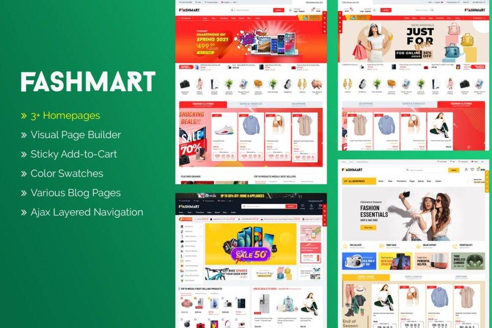 FlashMart – Responsive Multipurpose Sections Shopify Theme v1.0.1