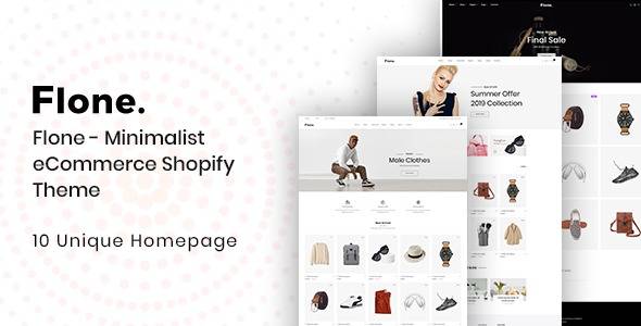 Flone v.2.0.8 Minimal Shopify Theme Download