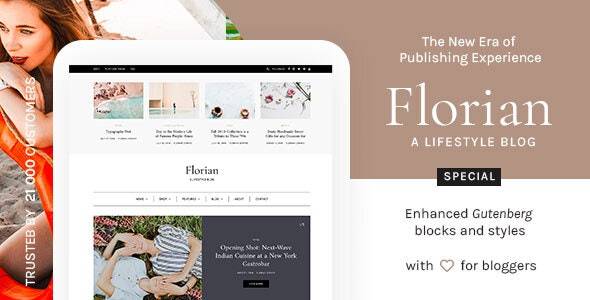 Florian v1.5 – Responsive Personal WordPress Blog Theme (Updated)