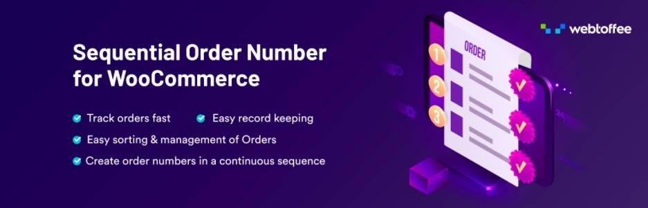 Sequential Order Numbers for WooCommerce Pro