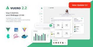 Free Download vuero - vuejs 3 admin and webapp ui kit Nulled