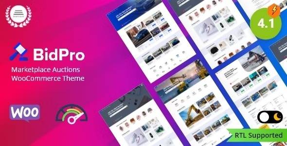 GRBid v4.1 – Multi-Vendor Auctions WordPress Theme Download