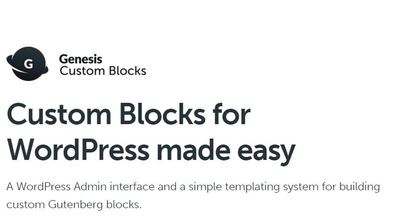 Genesis Custom Blocks Pro v1.8.4