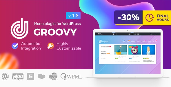 Groovy Mega Menu v2.6.3 – Mega Menu Plugin | WordPress Plugin