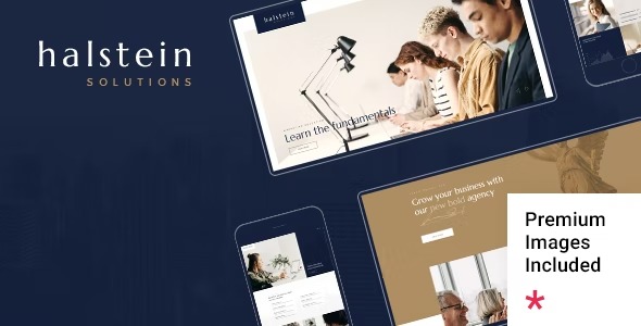 Halstein v1.3 Business Consulting WordPress Theme Download (Updated)