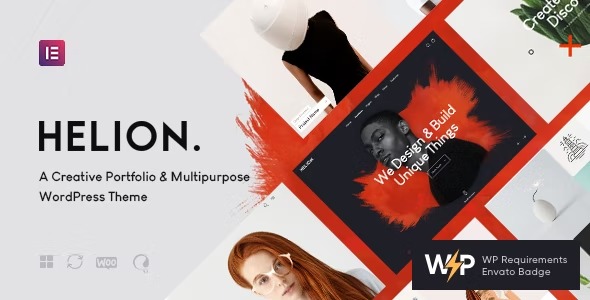 Helion – Creative Portfolio WordPress Theme Download