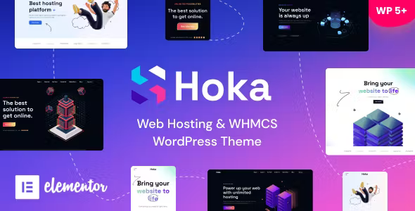 Hoka – v1.0.2 Web Hosting & WHMCS | WordPress Theme