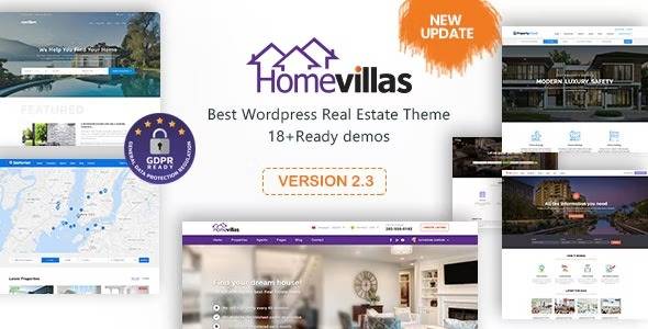 Home Villas v2.8 Real Estate WordPress Theme Download (Updated)