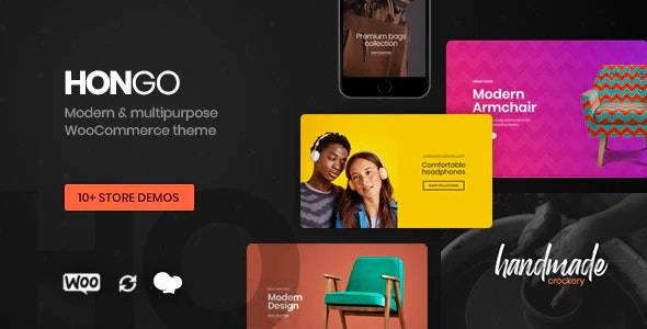 Hongo v2.9 – Modern & Multipurpose WooCommerce WordPress Theme (Updated)