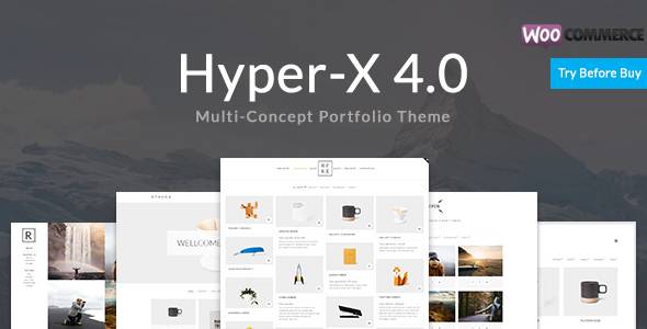 HyperX v4.9.9.3 – Responsive WordPress Portfolio Theme